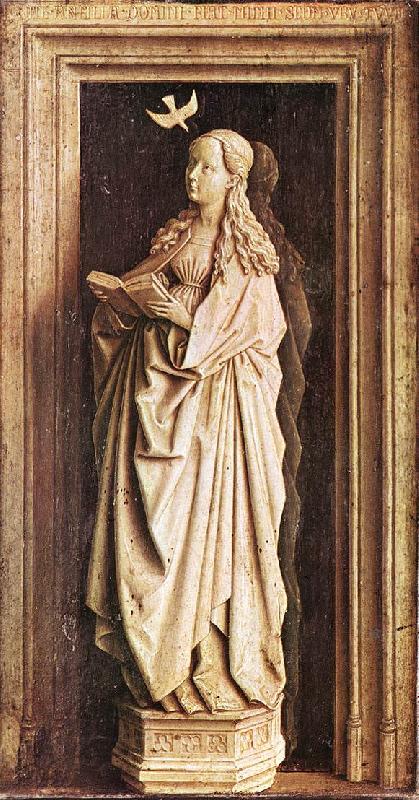 EYCK, Jan van Annunciation sds oil painting image